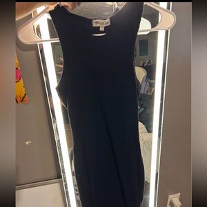 Black Sleeveless Mini Dress